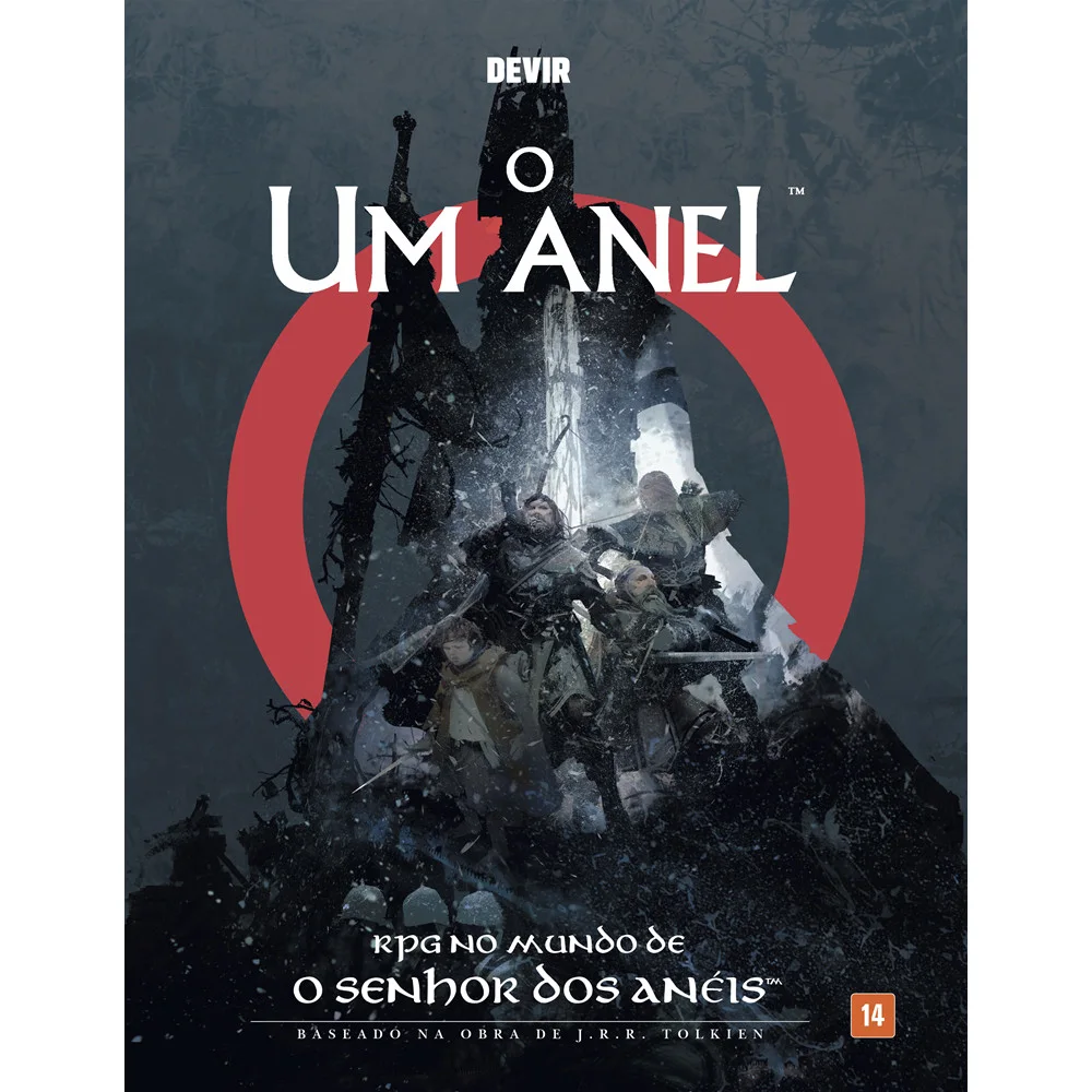 Livro - O Um Anel RPG - nova edição - por Francesco Nepitello - Editora Devir Livraria