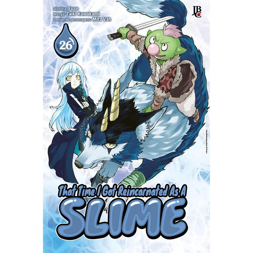 Mangá - That Time I Got Reincarnated as a Slime Vol. 26 - Editora JBC
