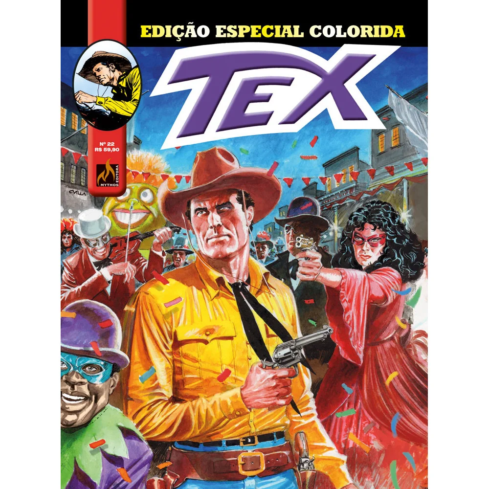 Comics - Tex edição especial colorida nº 22 - por Pasquale Ruju - Mythos Editora