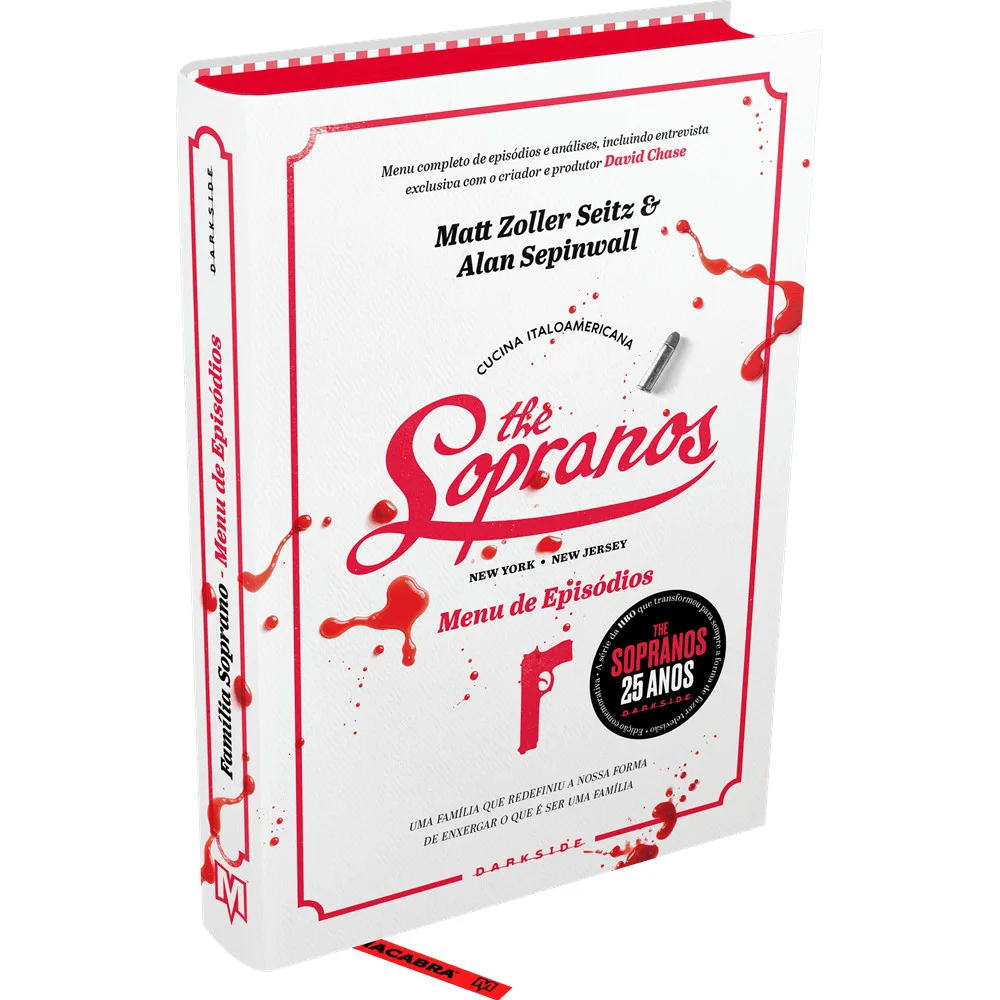 Livro - Família Soprano: Menu de Episódios - Editora Darkside