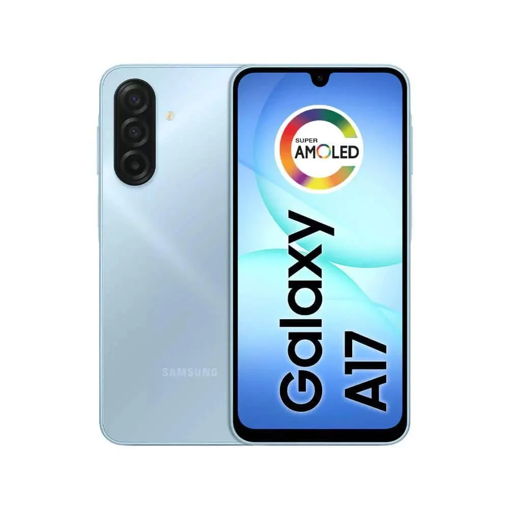 Smartphone Samsung Galaxy A17 4G 128GB 4GB RAM Azul + Ubook Kit Livros Digitais