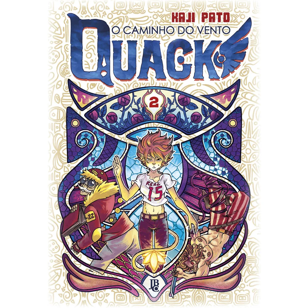 Mangá - Quack: O Caminho do Vento Vol. 02 - por Kaji Pato - Editora JBC