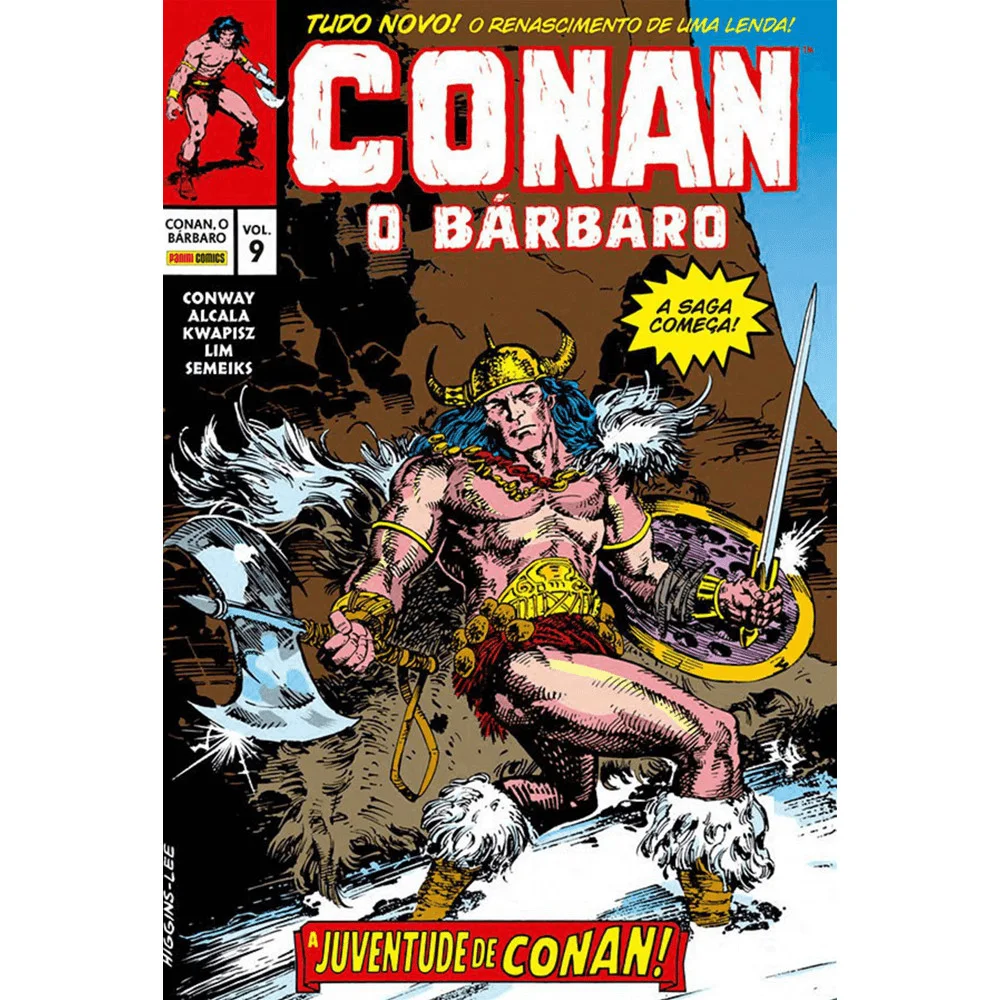 Comic - Conan, O Bárbaro: A Era Clássica Vol. 9 (Omnibus) - Editora Panini -