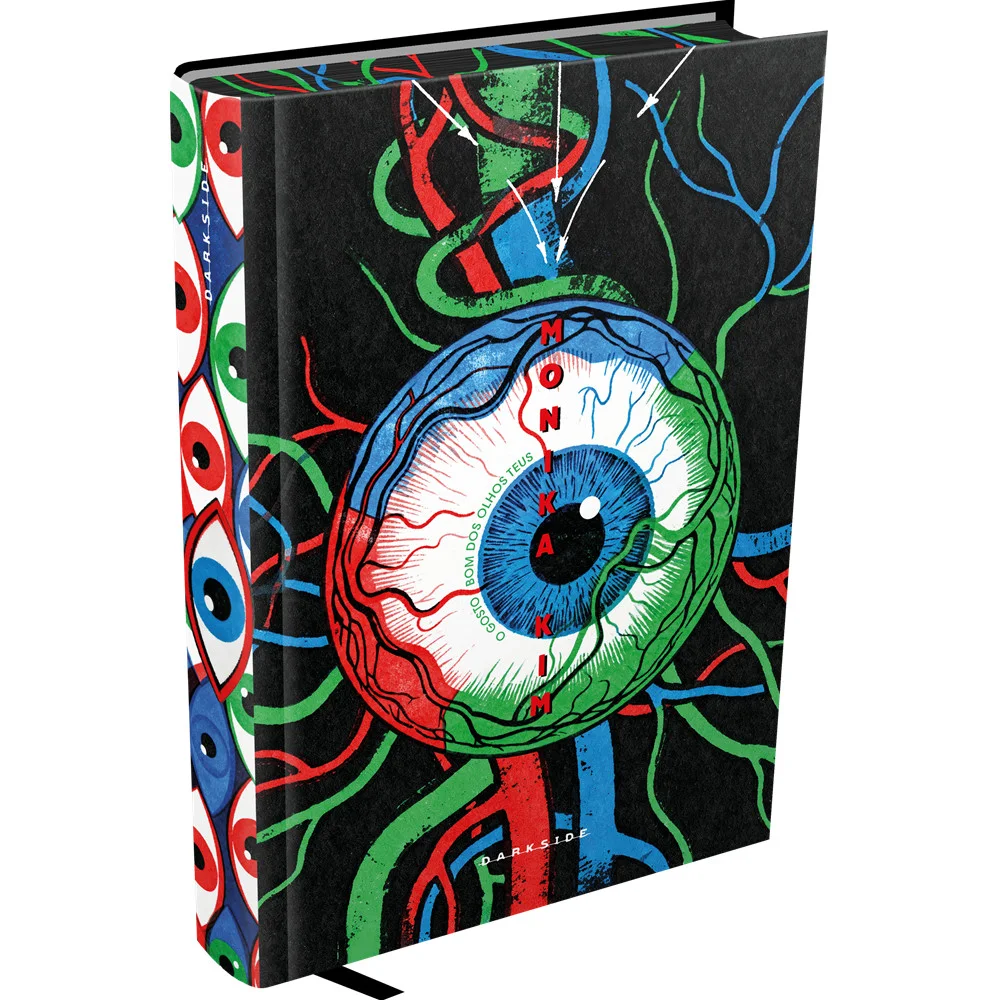 Livro - O Gosto Bom dos Olhos Teus - por Monika Kim - Editora Darkside