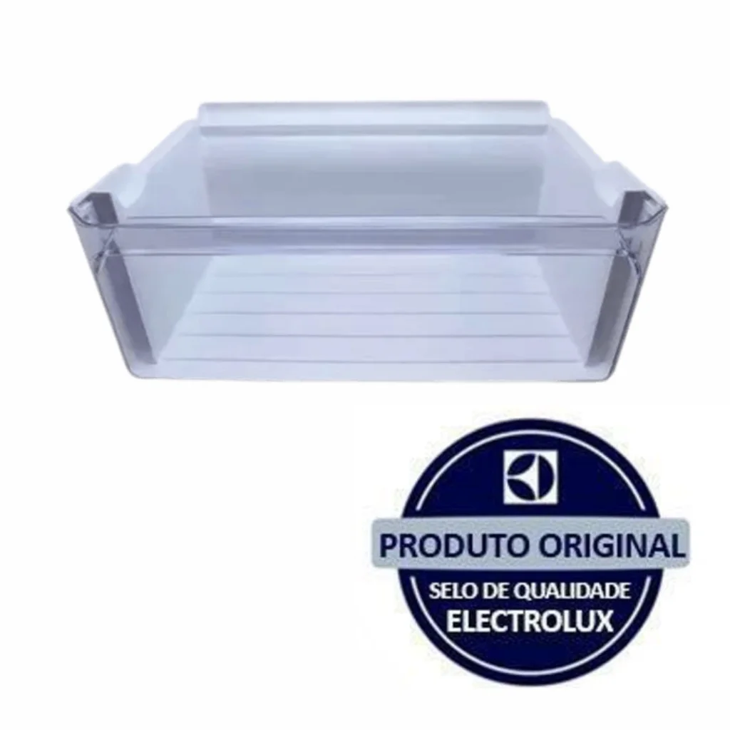GAVETA DE LEGUMES REFRIGERADOR ELECTROLUX ORIGINAL - IF55 - TF55 - TF56 - IT56 - (DEMAIS MODELOS NA DESCRIÇÃO)