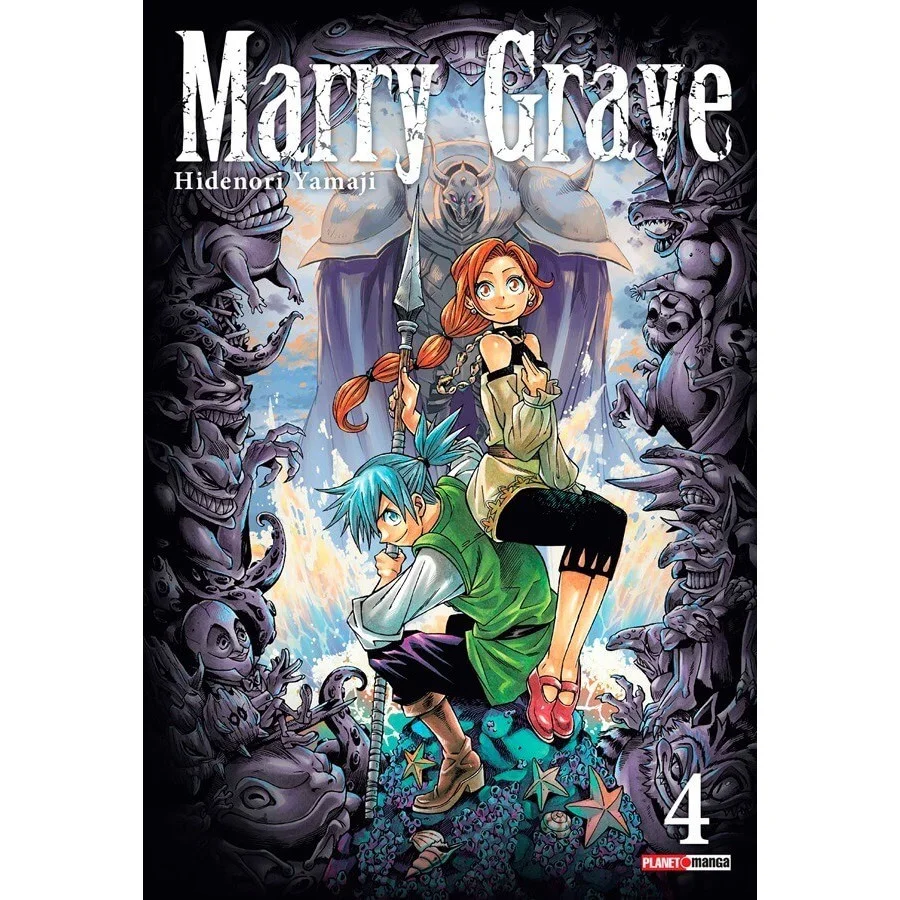 Mangá - Marry Grave - 4 - Novo/Lacrado - Editora Panini -