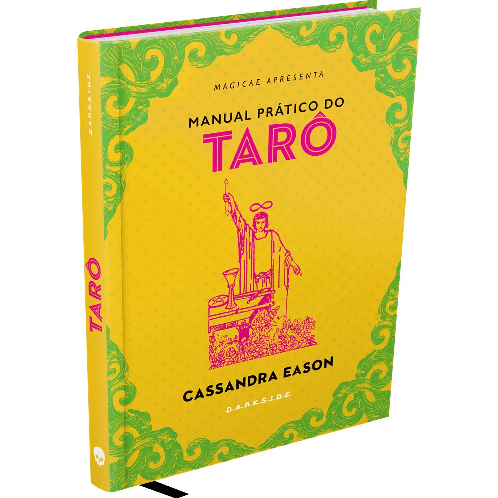 Livro - Manual Prático do Tarô - por Cassandra Eason - Editora Darkside