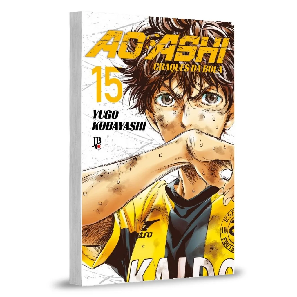 Mangá - Ao Ashi Vol. 15 - por Yugo Kobayashi - Editora JBC