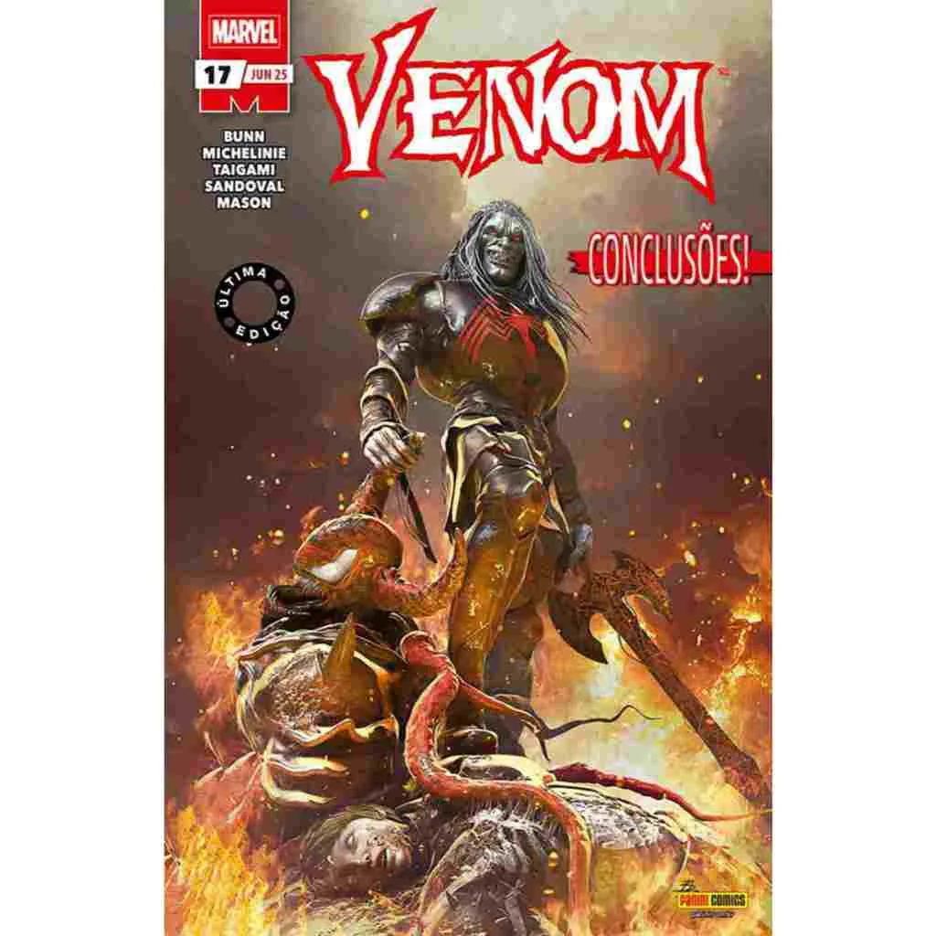 Marvel - Venom (2022) Vol. 17 - Novo/Lacrado - Editora Panini -