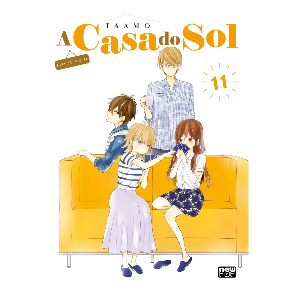 Mangá - A Casa do Sol: Volume 11 - por Taamo - Editora New Pop