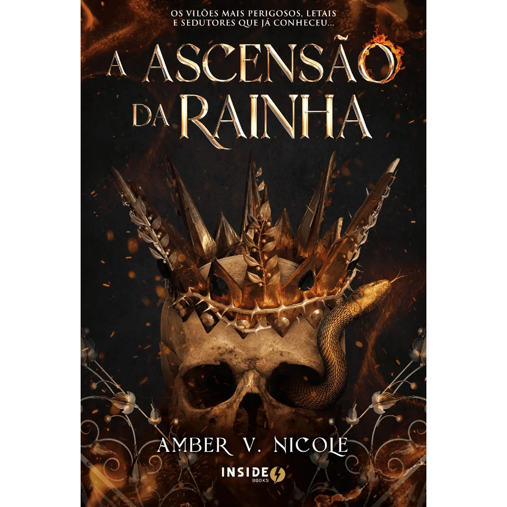 Livro - A Ascensão da Rainha - por Amber V. Nicole - Editora Inside Books