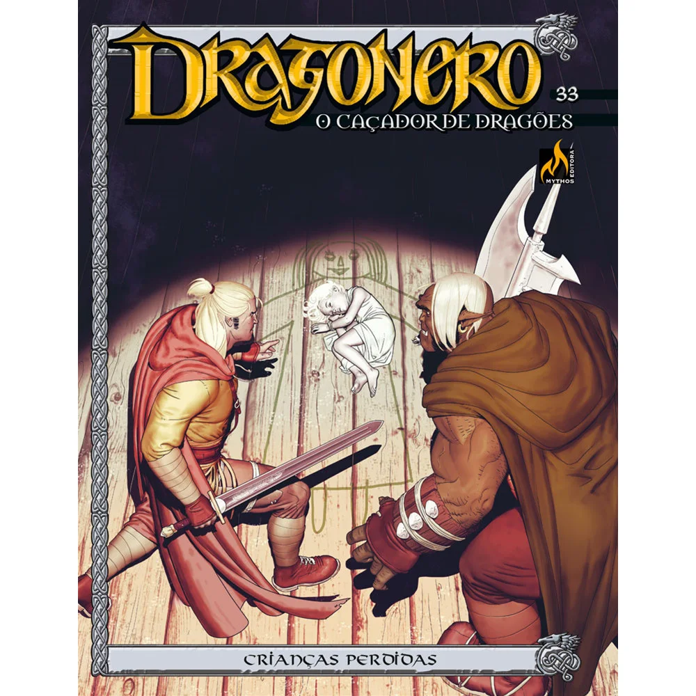 Comics - Dragonero - volume 33 - por Stefano Vietti - Mythos Editora
