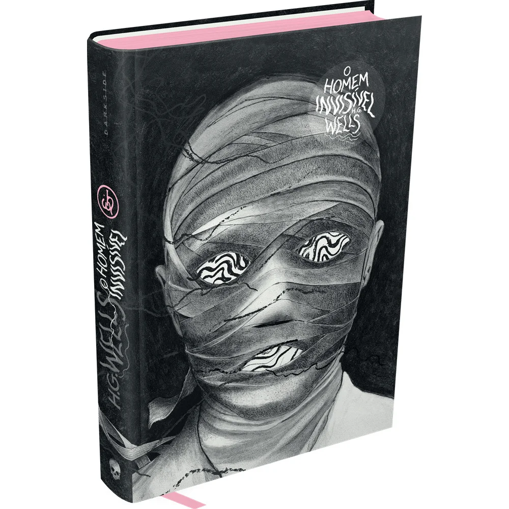 Livro - O Homem Invisível - por H G. Wells - Editora Darkside