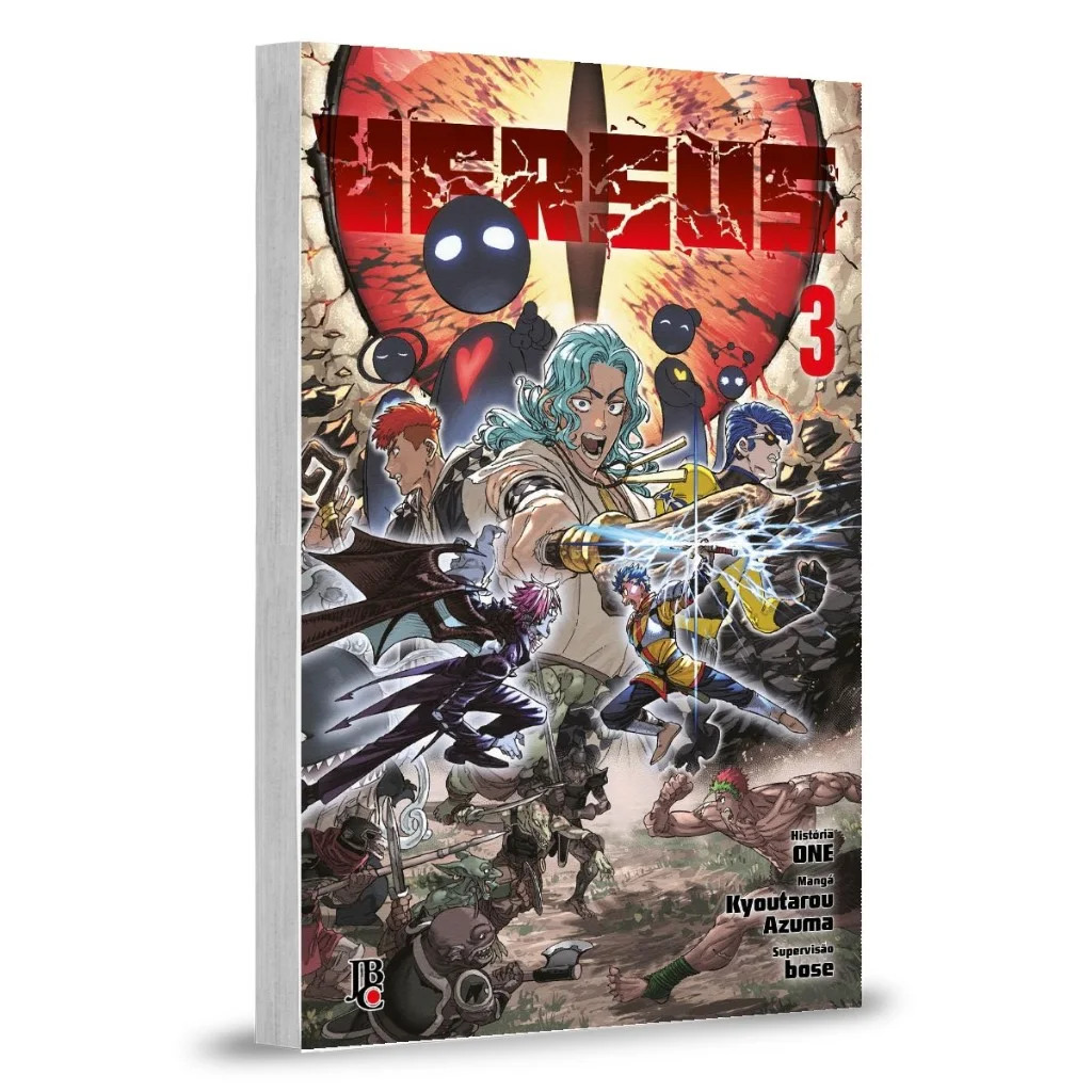 Mangá - Versus Vol. 03 - por Kyoutarou Azuma - Editora JBC