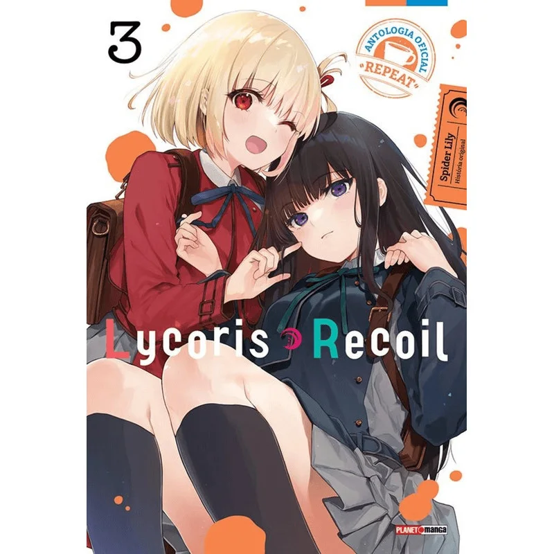 Mangá - Lycoris Recoil - Anthology - Repeat 03 - Editora Panini