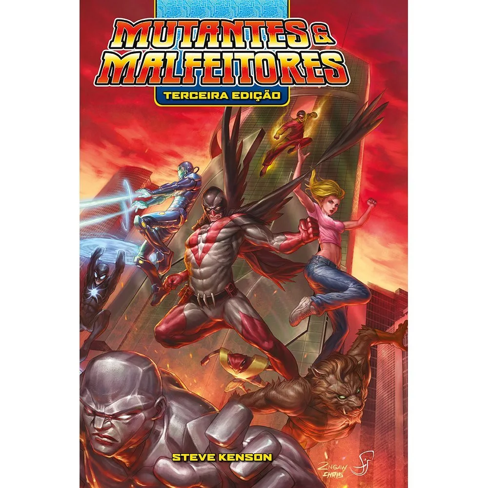 Livro - Mutantes e Malfeitores - 03Ed/18 - Novo - Editora Jambô -