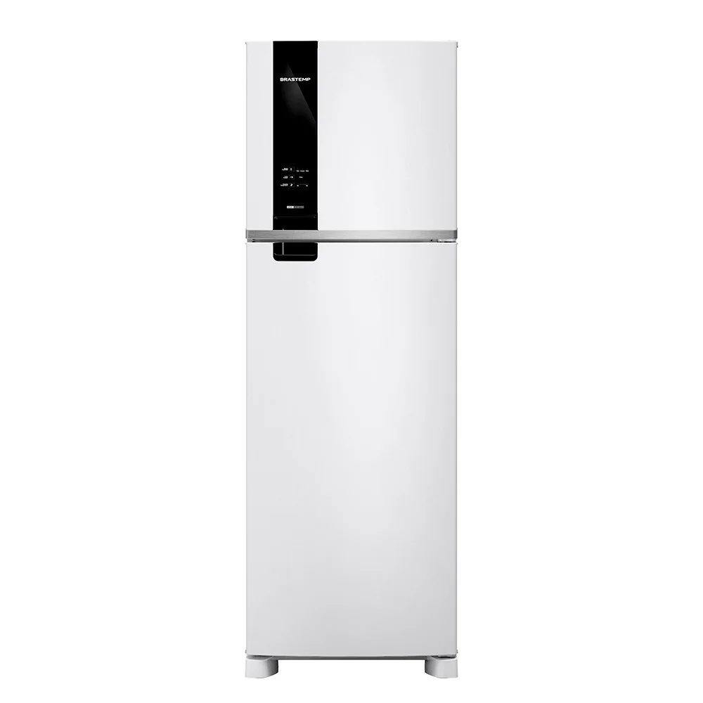 Geladeira Frost Free Brastemp 415 Litros BRM52MBANA Duplex Xpert Inverter Digital Branca 110V