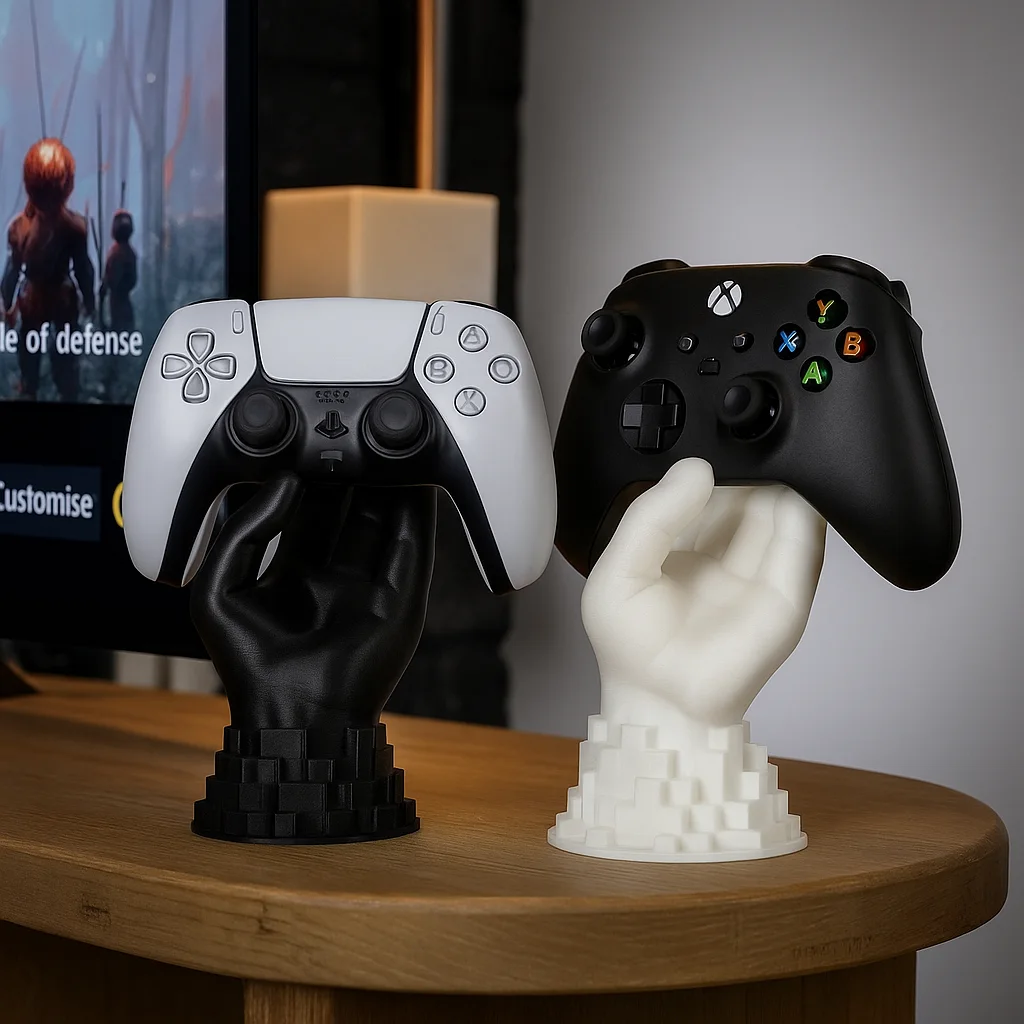 Suporte Controle Xbox Playstation RETRO Celular Formato Mão Decoração Smartphone
