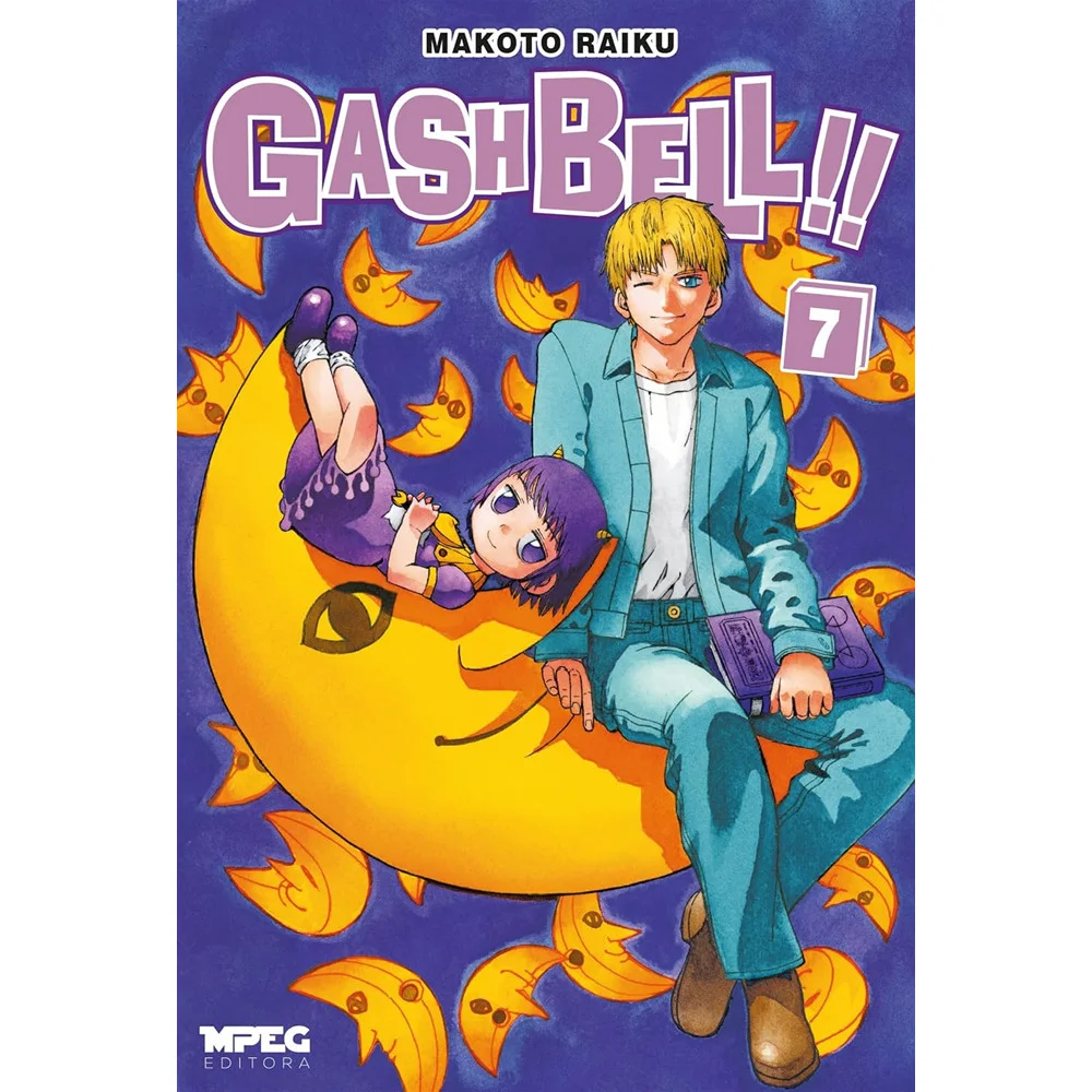 Mangá - Gash Bell!! - 07 - por Makoto Raiku - Editora MPEG