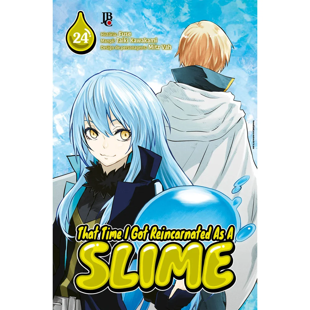 Mangá - That Time I Got Reincarnated As A Slime Vol. 24 - Editora JBC