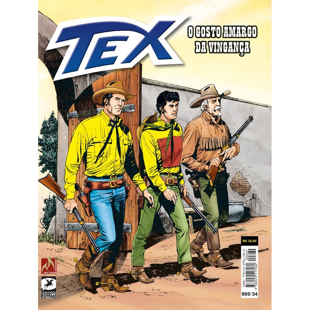 Comics - Tex 669 - por Pasquale Ruju - Mythos Editora
