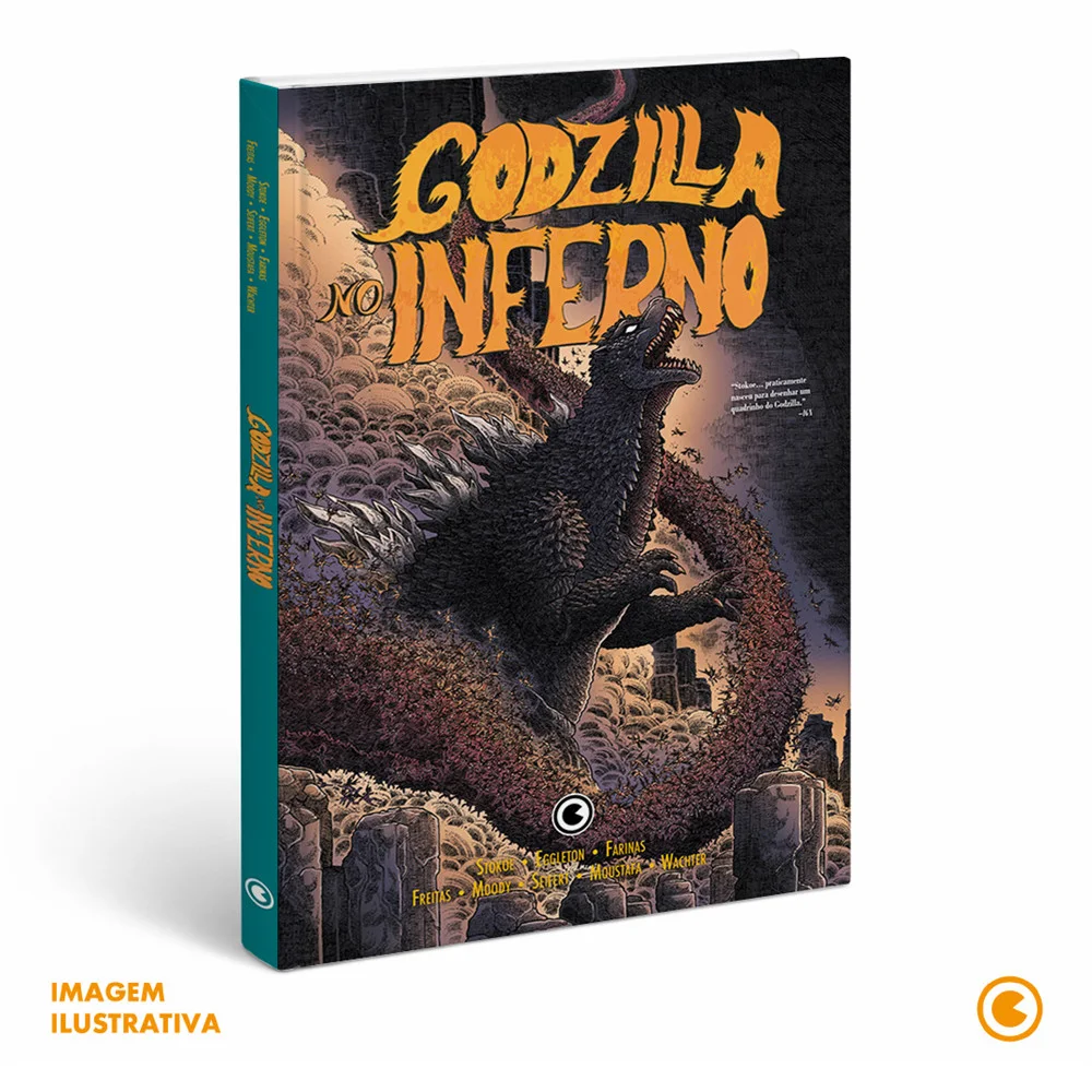 Comics - Godzilla no Inferno - por James Stokoe - Editora Conrad