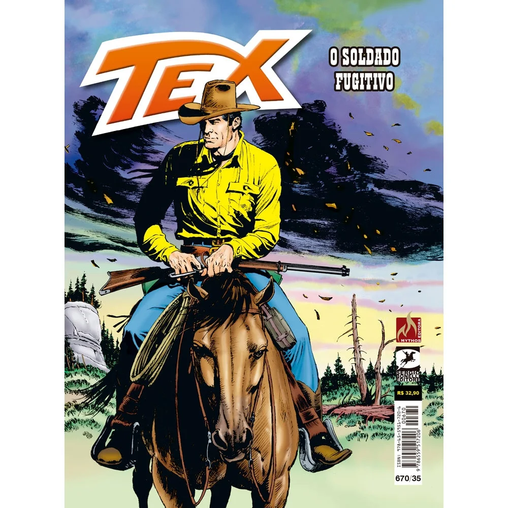Comic - Tex - 670 - Novo/Lacrado - Editora Mythos Editora -