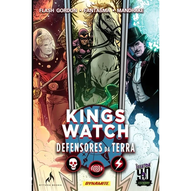Comic - Kings Watch - Os Defensores Da Terra - Novo/Lacrado - Editora Mythos Editora -
