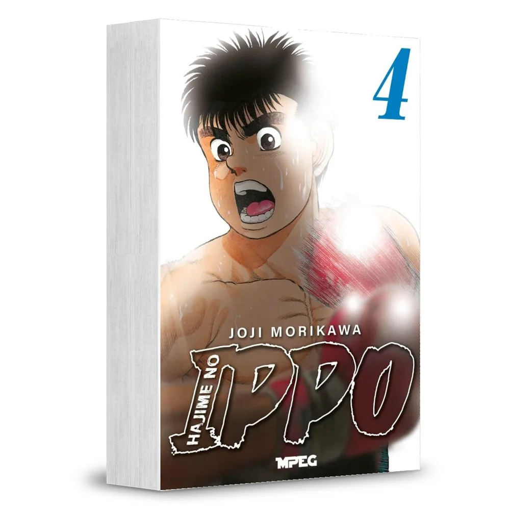 Mangá - Hajime no Ippo - Volume 4 - Novo/Lacrado - Editora MPEG -