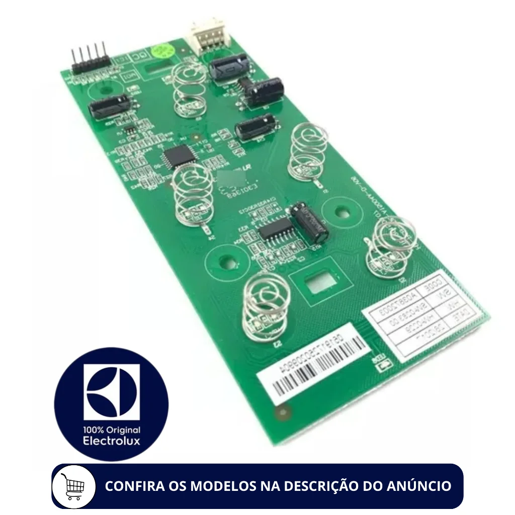 PLACA INTERFACE REFRIGERADOR ELECTROLUX ORIGINAL (BIVOLT) - TF51 - TF51X - TF52 - TF52X -   A03872003