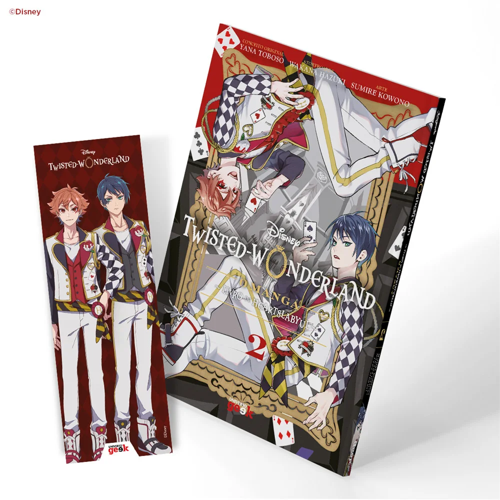 Livro - Disney Twisted-Wonderland: O mangá - Livro de Heartslabyul - 2 - Editora Universo dos Livros