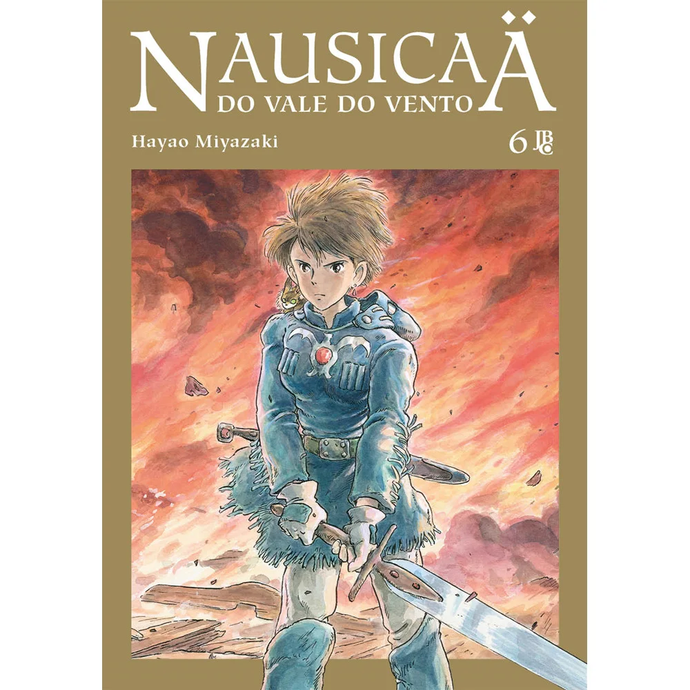Mangá - Nausicaä do Vale do Vento - Vol. 06 - por Hayao Miyazaki - Editora JBC