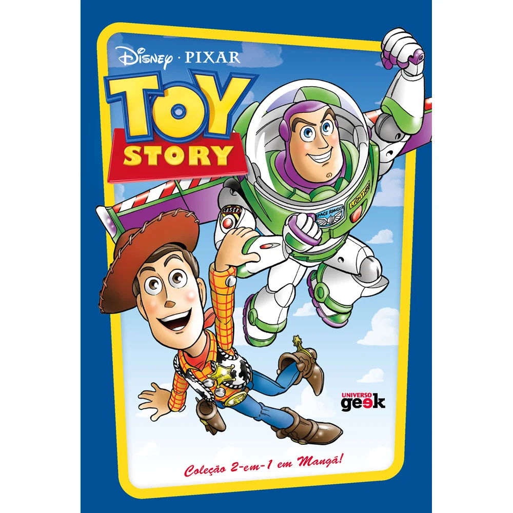 Livro - Toy Story em mangá - por Tetsuhiro Koshita - Editora Universo dos Livros