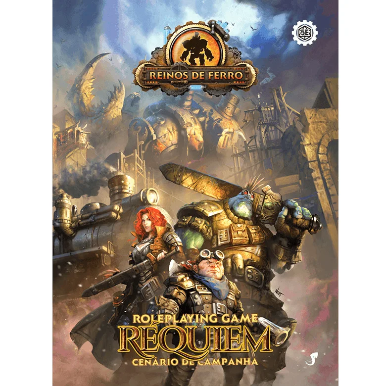 Livro - Reinos de Ferro Requiem - Novo - Editora Jambô -