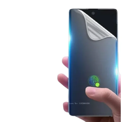 Hidrogel privacidade Anti-impacto para todos os modelos smartphone celular Samsung S22, S23, S24 Plus, S24 Ultra