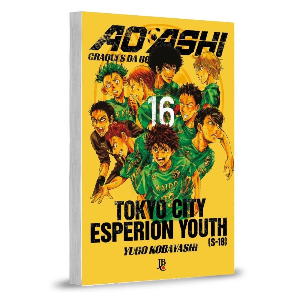 Mangá - Ao Ashi Vol. 16 - por Yugo Kobayashi - Editora JBC