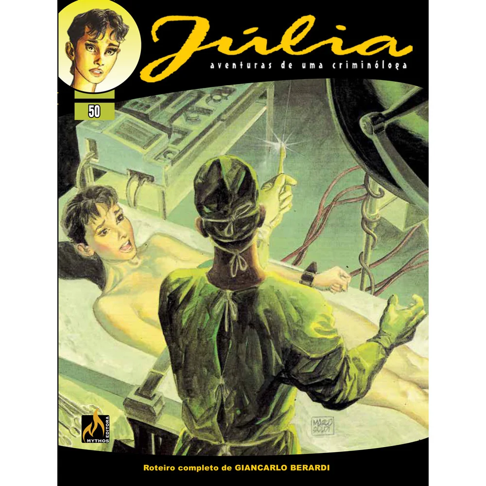 Comics - Júlia - vol.50 - por Giancarlo Berardi - Mythos Editora