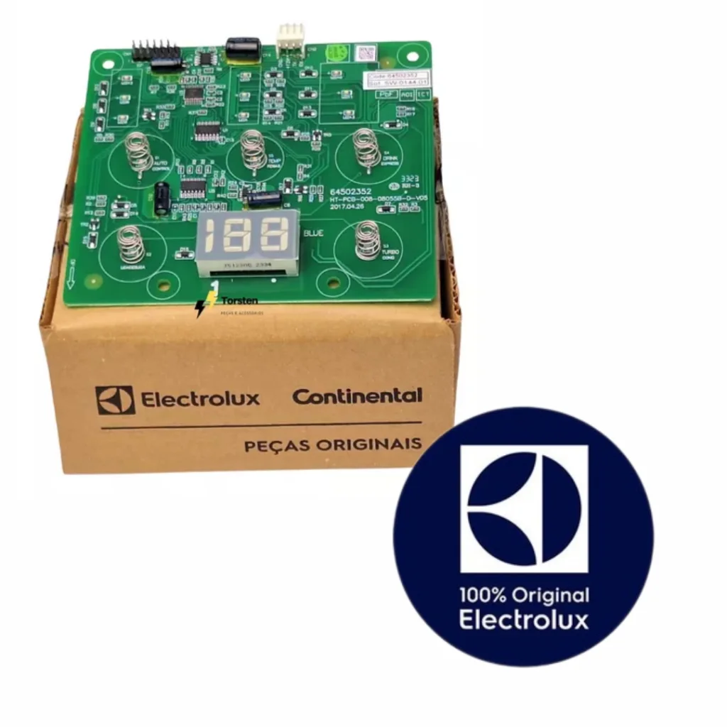 PLACA INTERFACE - DW51/DW51X/DWN51/DFW51/DF80/DF80X - REFRIGERADOR FROST FREE ELECTROLUX ORIGINAL (BIVOLT)