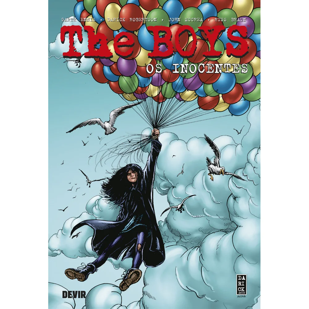 Comics - The Boys volume 7: Os Inocentes - reimpressão - por Garth Ennis - Editora Devir Livraria