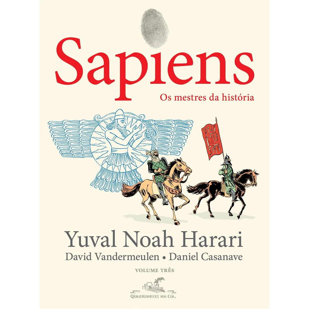 Livro - Sapiens (Edição em quadrinhos): Os mestres da história - Editora Quadrinhos na Cia