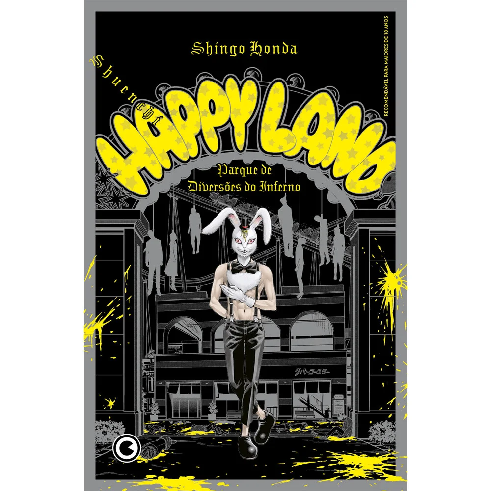 Livro - Happyland - Parque de Diversões do Inferno - por Shingo Honda - Conrad