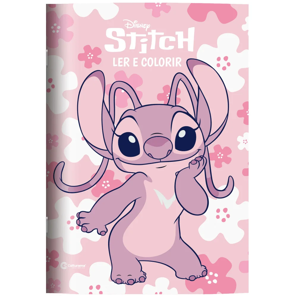 Livro - Ler e colorir Angel - Disney -
