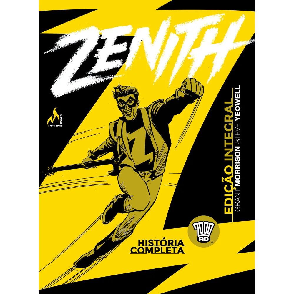Comics - Zenith - Edição Integral - por Grant Morrison - Mythos Editora