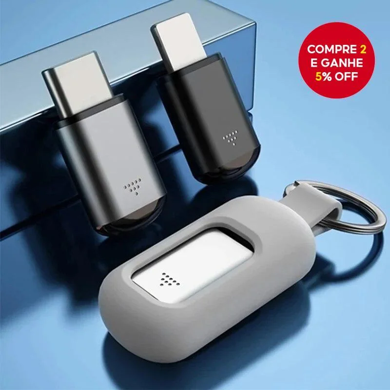 Controle remoto inteligente IR com Tipo-C e Micro USB com adaptador mini transmissor infravermelho para smartphone