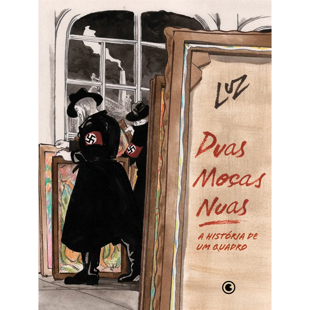 Livro - Duas Moças Nuas - A história de um quadro - por Luz Luz - Editora Conrad