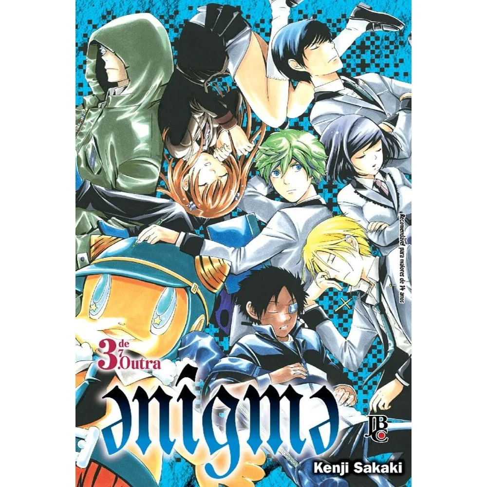 Mangá - Enigma - Vol. 3 - Novo/Lacrado - Editora JBC -