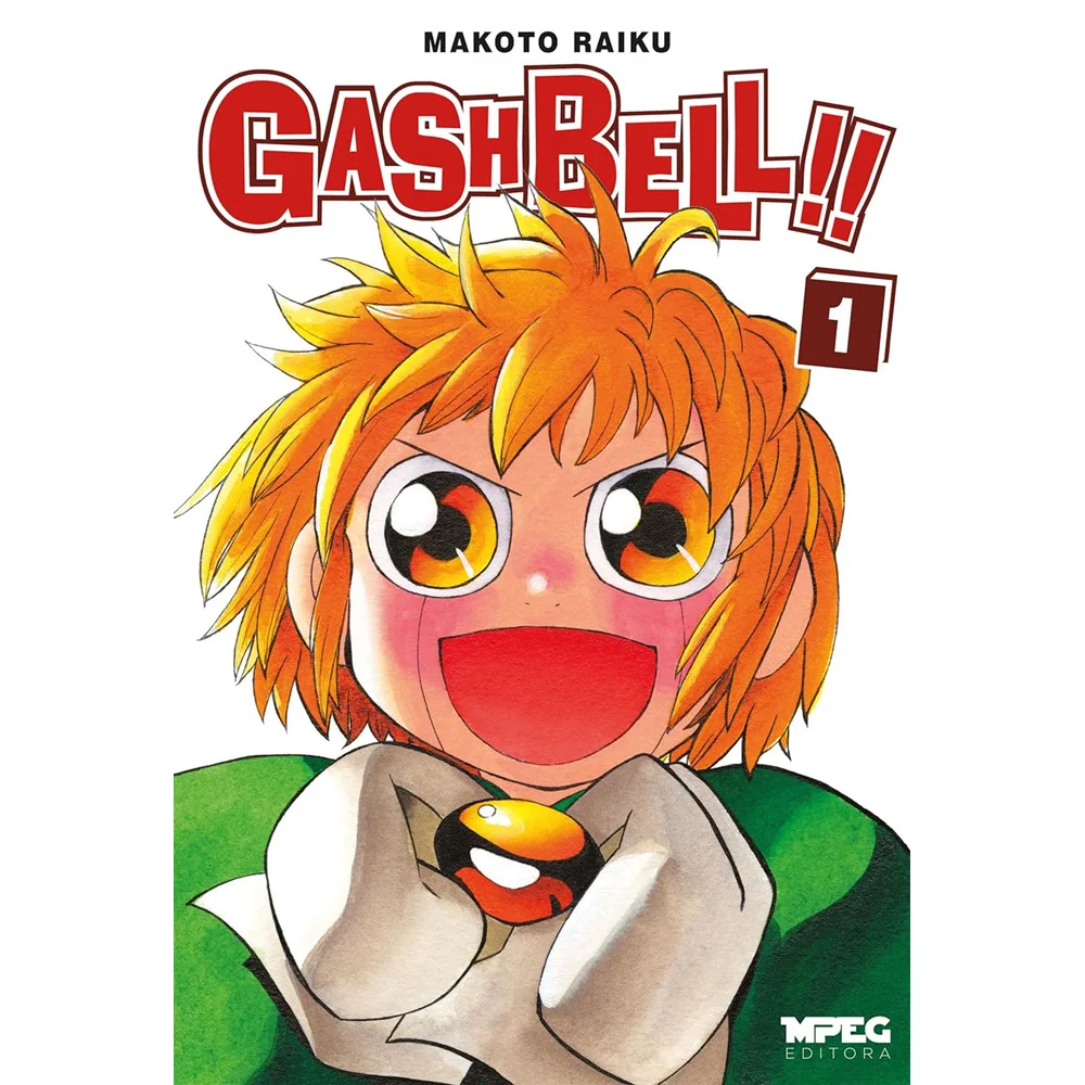 Mangá - Gash Bell!! - Capa Variante - por Makoto Raiku - Editora MPEG
