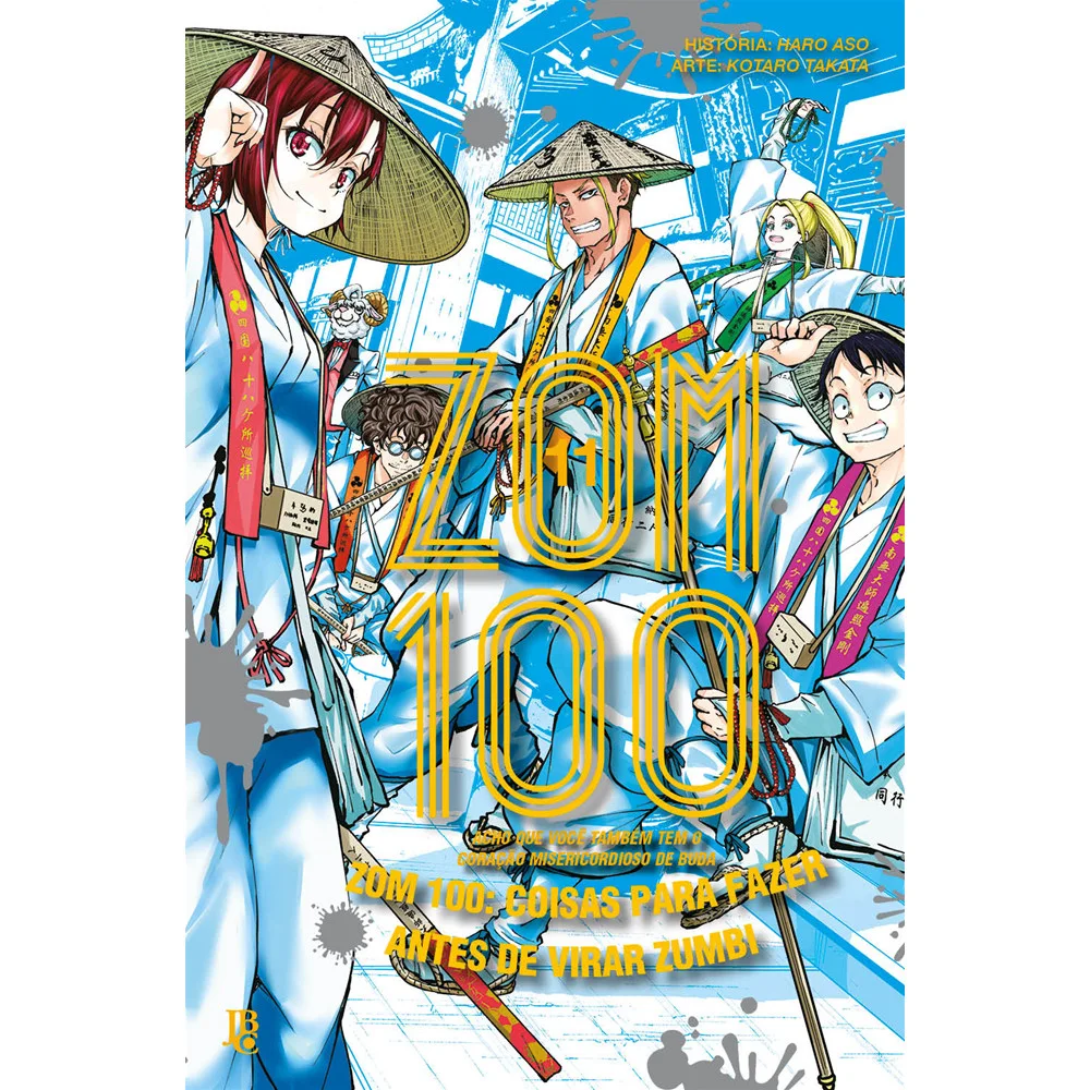 Mangá - Zom 100 - Coisas para fazer antes de virar zumbi Vol. 11 - Editora JBC