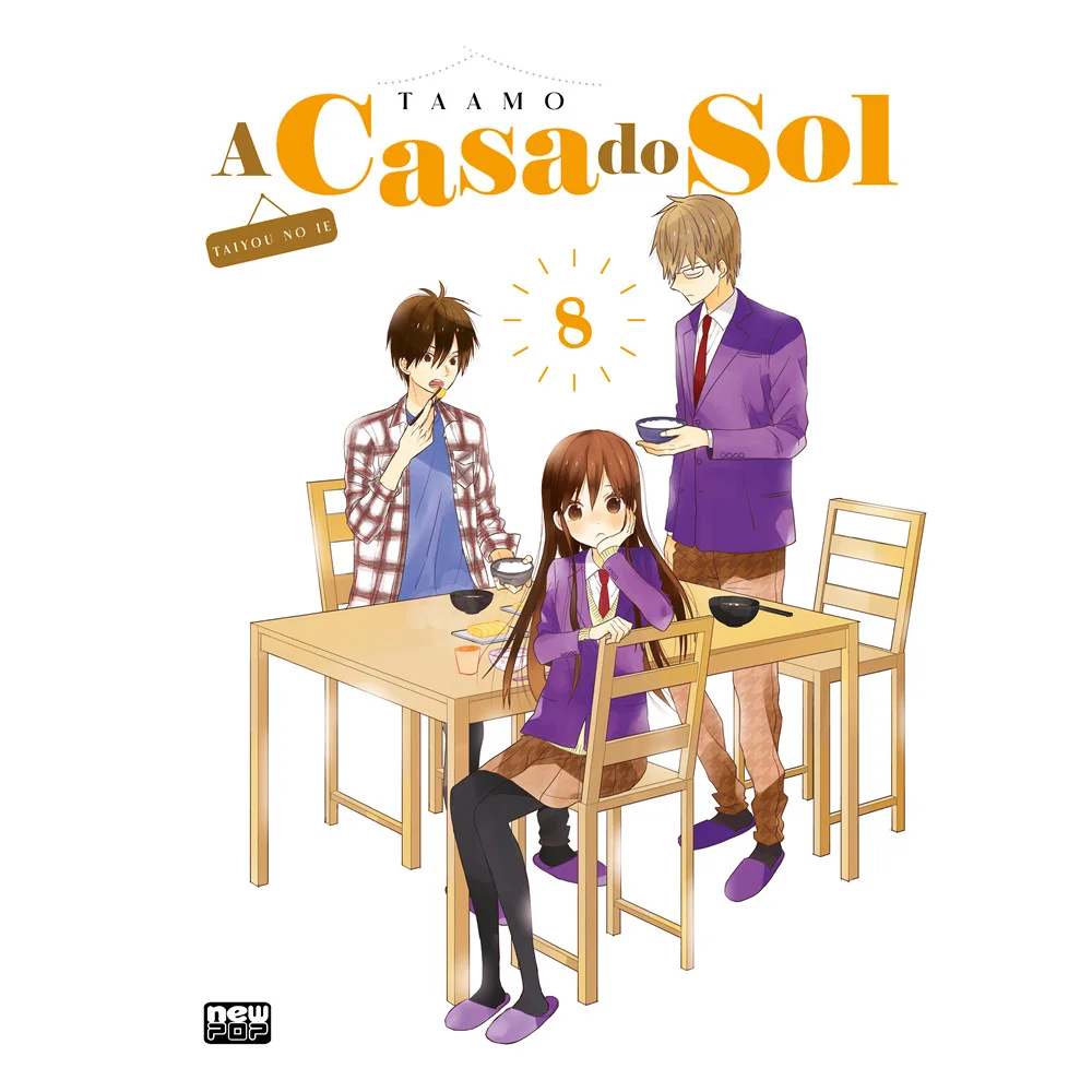 Mangá - A Casa do Sol: Volume 8 - por Taamo - Editora New Pop