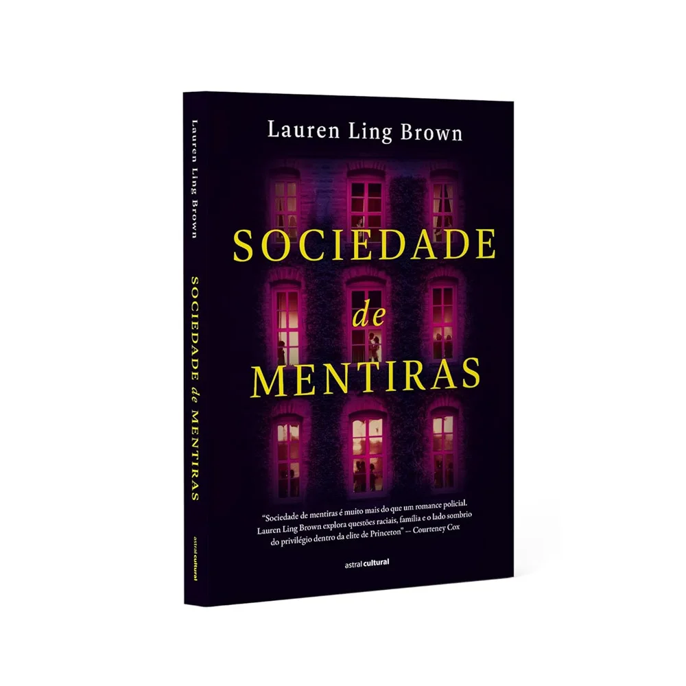 Livro - Sociedade de Mentiras - Novo - Editora Astral Cultural -
